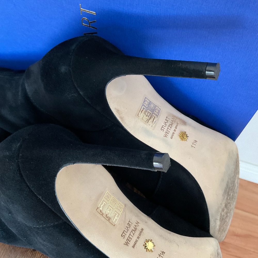 Stuart Weitzman To The Knee Boot Size 11.5 - image 4
